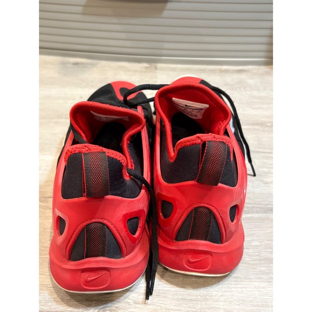 Nike Hyperrev‎ Basketball Shoes Performance Athletic Black Red Size 10 - Picture 3 of 9